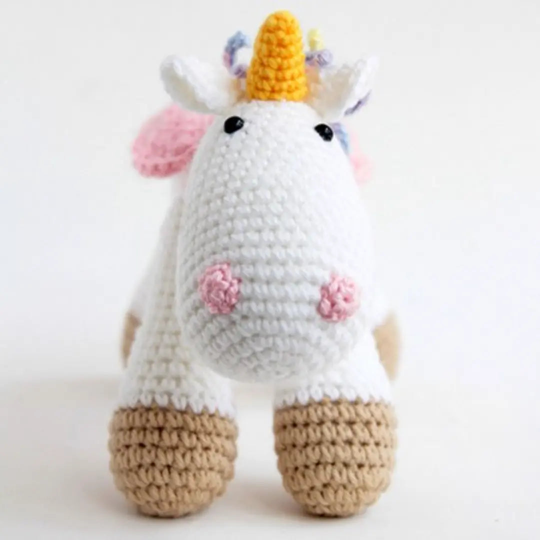 Crochet plush toy - Unicorn
