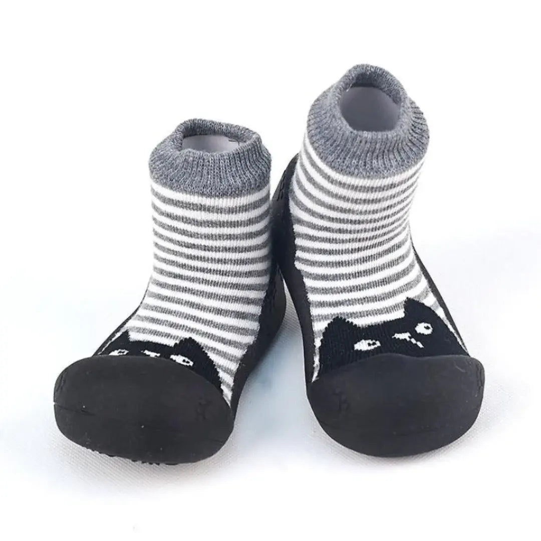Sock Shoes - Bear | Black - BigToes Australia