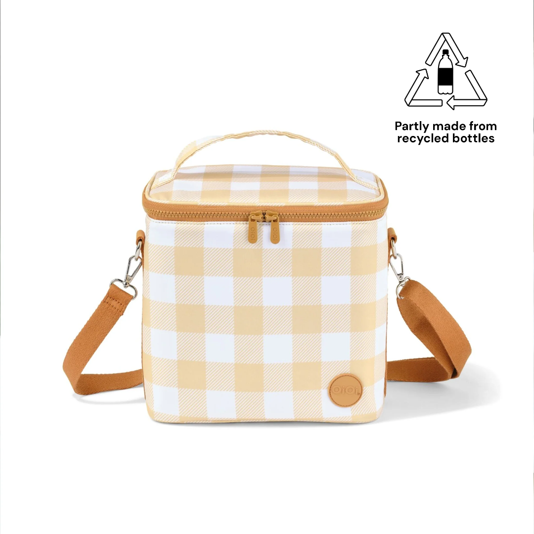 Insulated Lunch Bag Midi Gingham