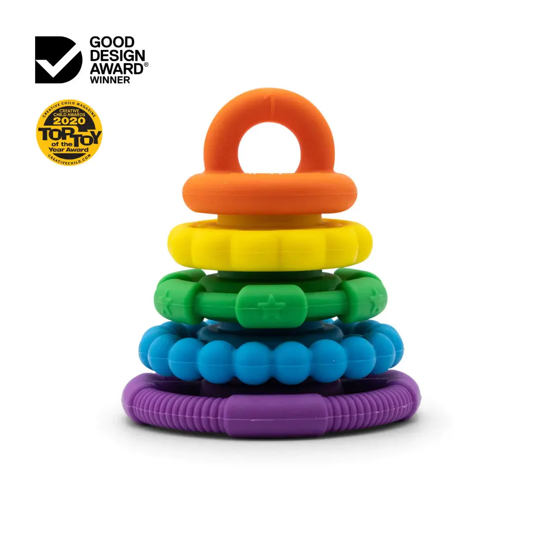 Rainbow Stacker & Teether Toy - Jellystone