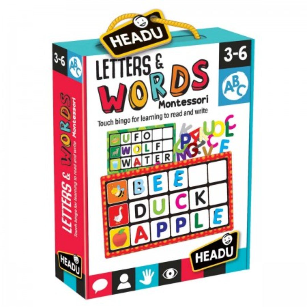Montessori Letters & Words - Headu