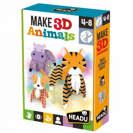 Make 3D Animals - Headu