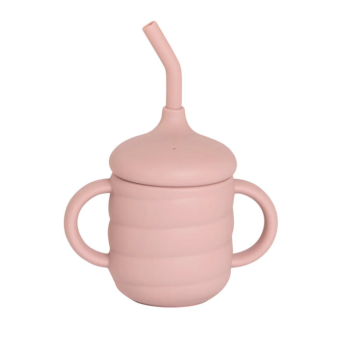 All4Ella - Silicone sippy cup with straw