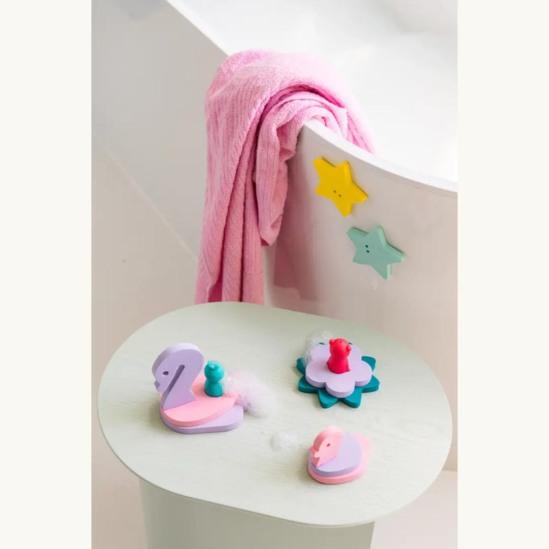 Puzzle Friends Bath Foam Toys