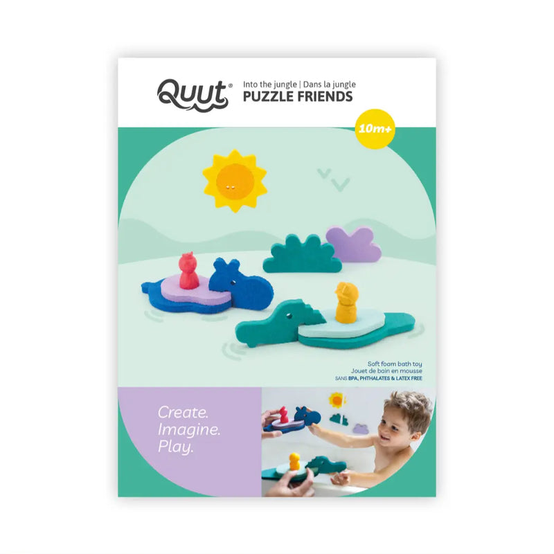 Puzzle Friends Bath Foam Toys