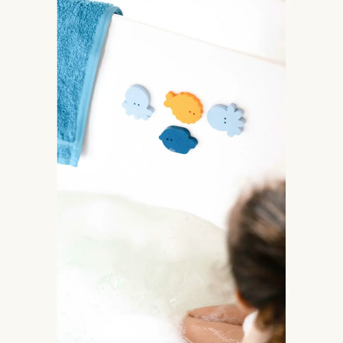 Fishing Bath Foam Stickers