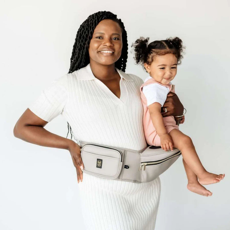 Hipsurfer Hip Seat Baby Carrier Vegan Leather