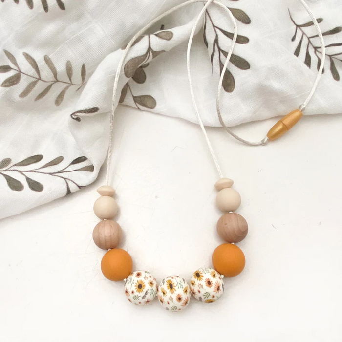 One Chew Three Spring Bloom Necklace