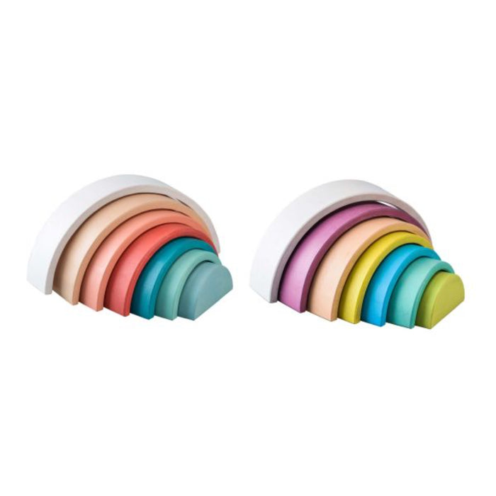 ToysLink - Wooden Rainbow Stacking Toy