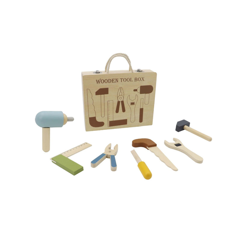 ToysLink - Wooden Kids Toolbox