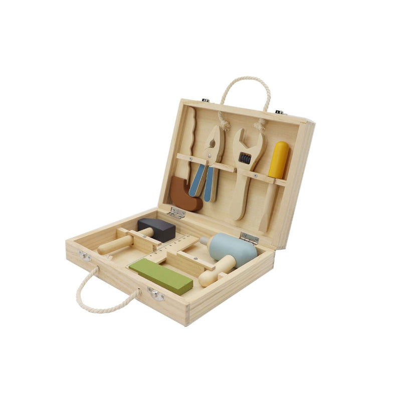 ToysLink - Wooden Kids Toolbox