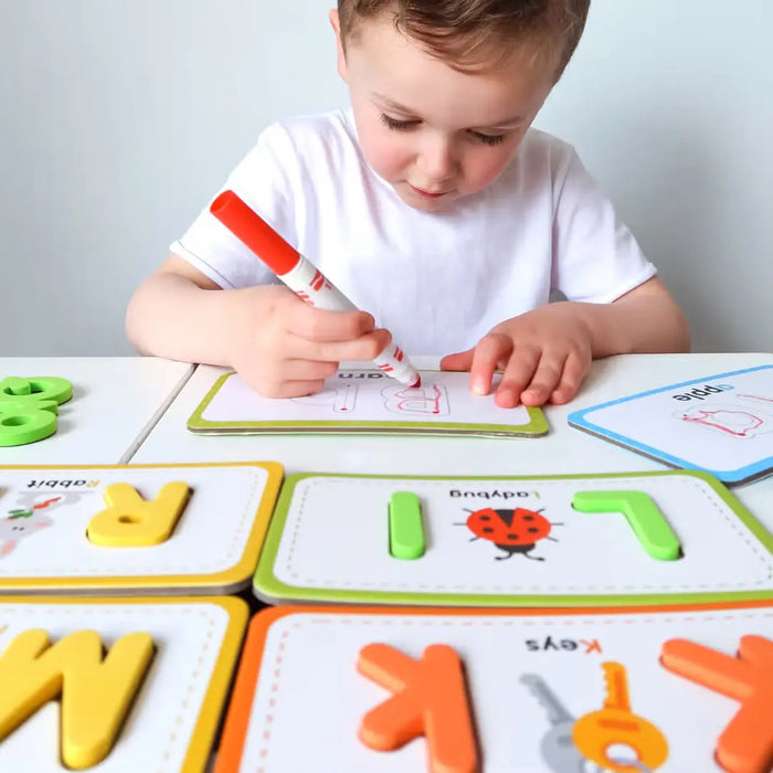 Curious Columbus Flashcards & ABC Magnetic Letters