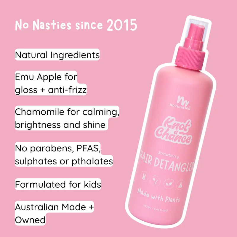 No Nasties - Natural Plant Based Hair Detangler