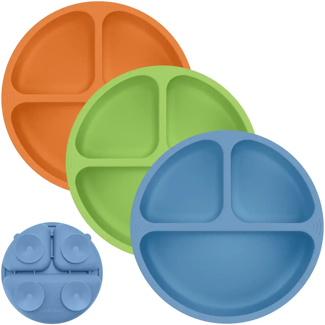 KeaBabies - Suction Plates 3pack - various