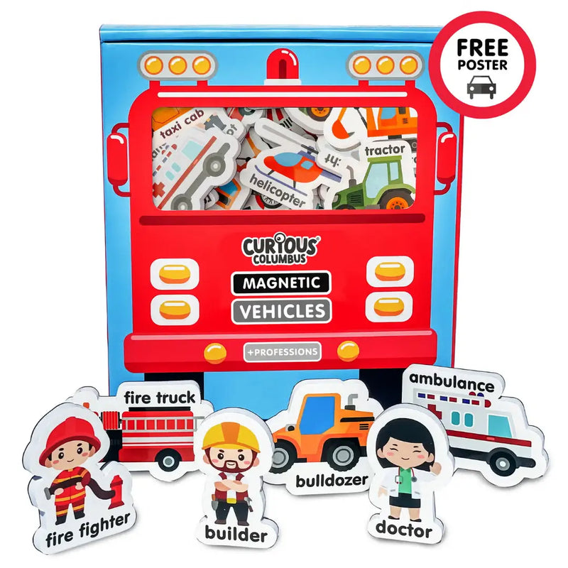 Curious Columbus - Magnetic Vehicles & Professions