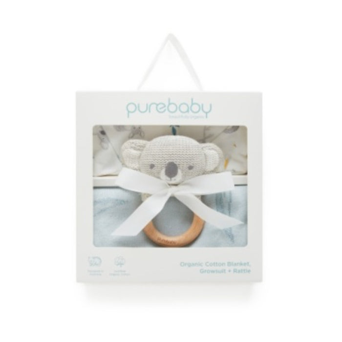 Purebaby - 3 piece Blanket Hamper