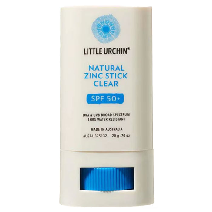 Little Urchin - Natural Zinc Stick Clear SPF50+ 20g