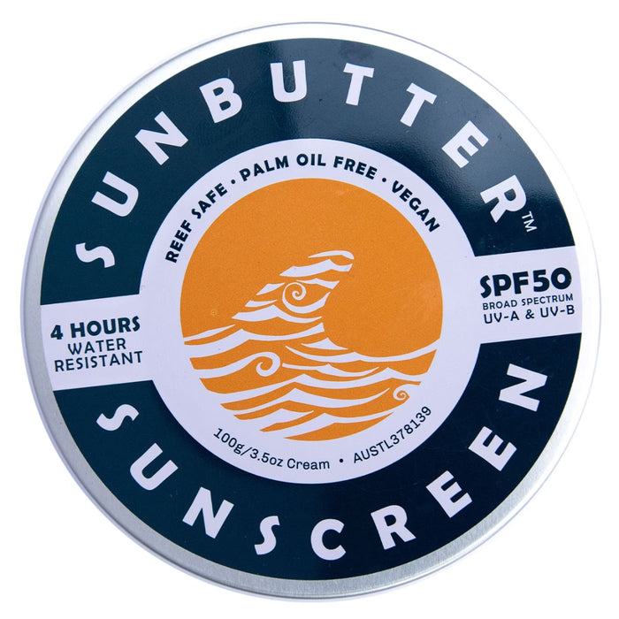 SunButter - Water Resistant Reef Safe Sunscreen SPF50 100g