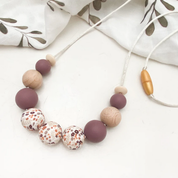 One Chew Three Spring Bloom Necklace