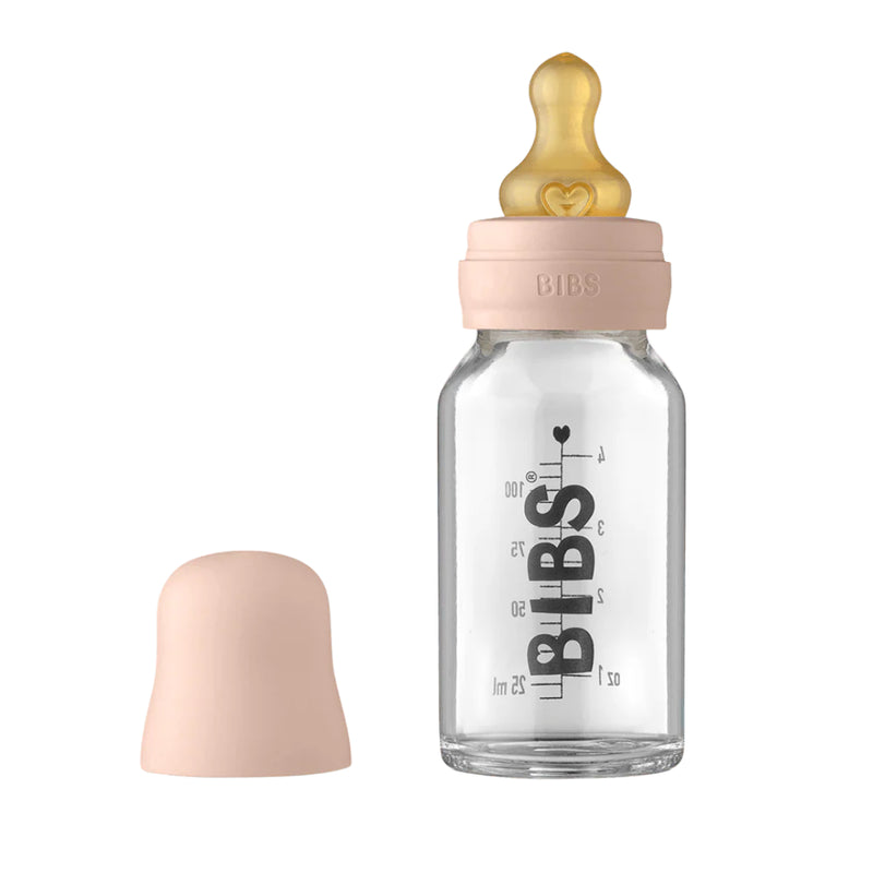 BIBS Dummies - Baby Glass Bottle Set