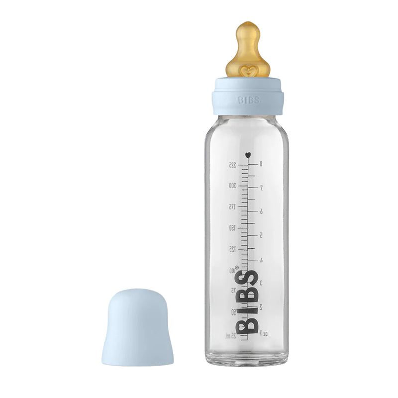 BIBS Dummies - Baby Glass Bottle Set