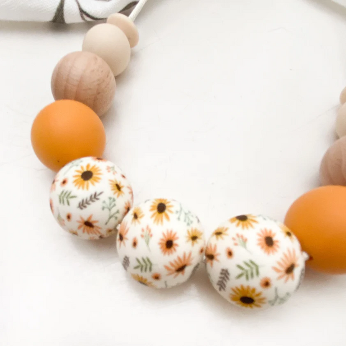 One Chew Three Spring Bloom Necklace