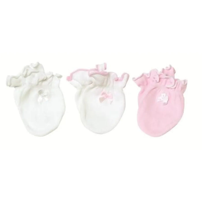 Playette - 3 Pack Newborn Essential Mittens