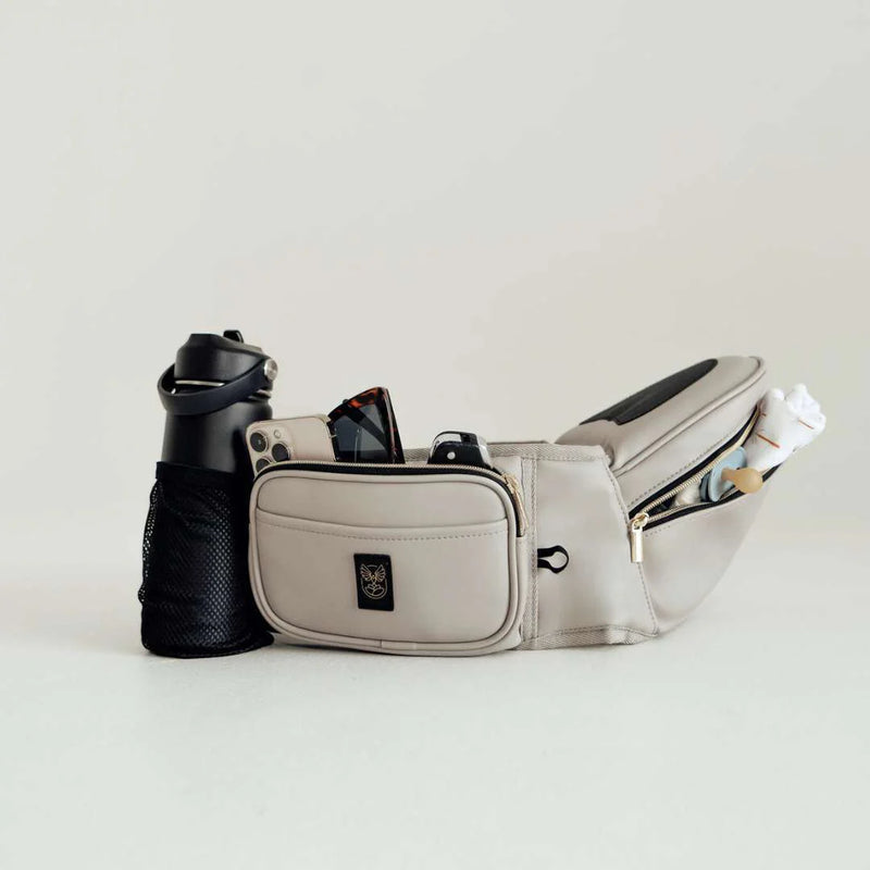 Hipsurfer Hip Seat Baby Carrier Vegan Leather