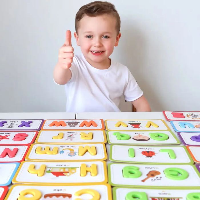 Curious Columbus Flashcards & ABC Magnetic Letters