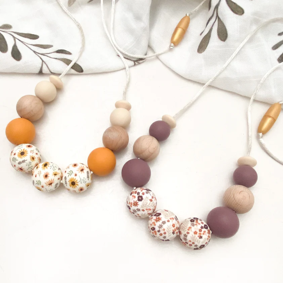 One Chew Three Spring Bloom Necklace