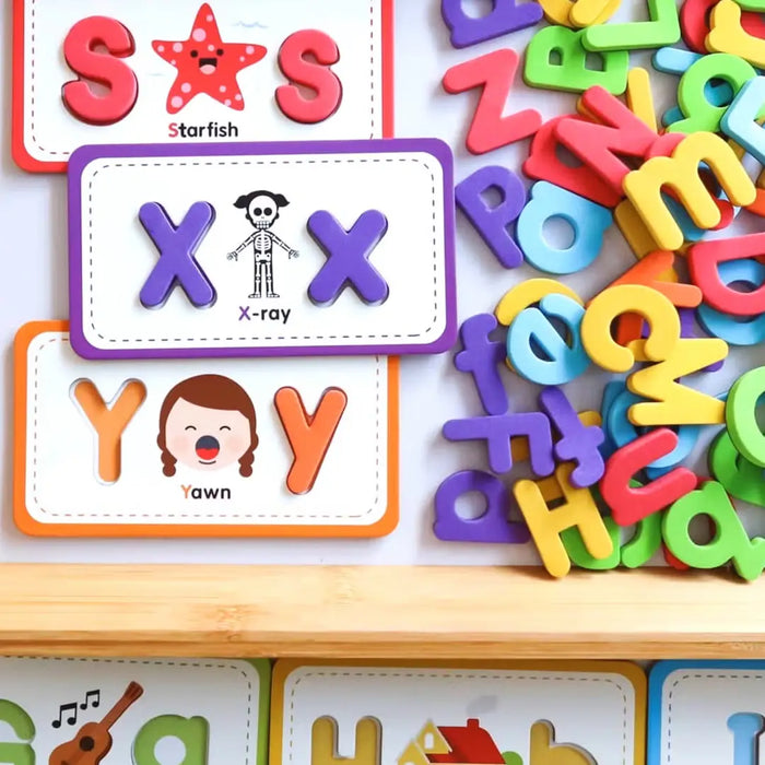 Curious Columbus Flashcards & ABC Magnetic Letters