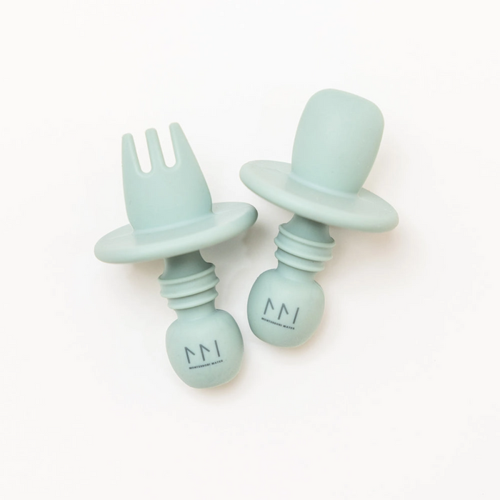 Montessori Mates - Baby's First Silicone Cutlery Set