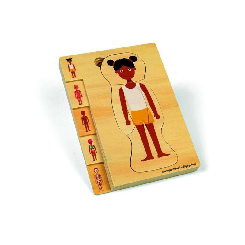 BigJigs - Human Anatomy Wooden Puzzles