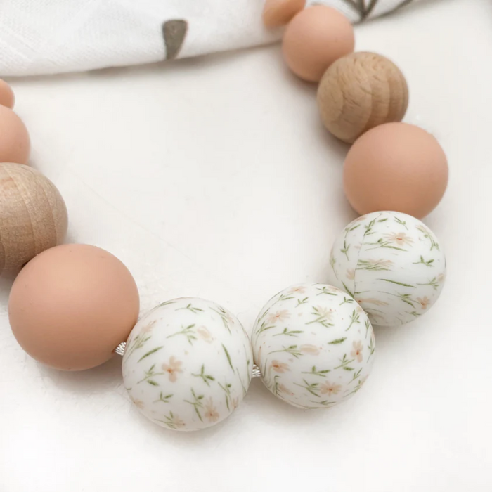 One Chew Three Spring Bloom Necklace