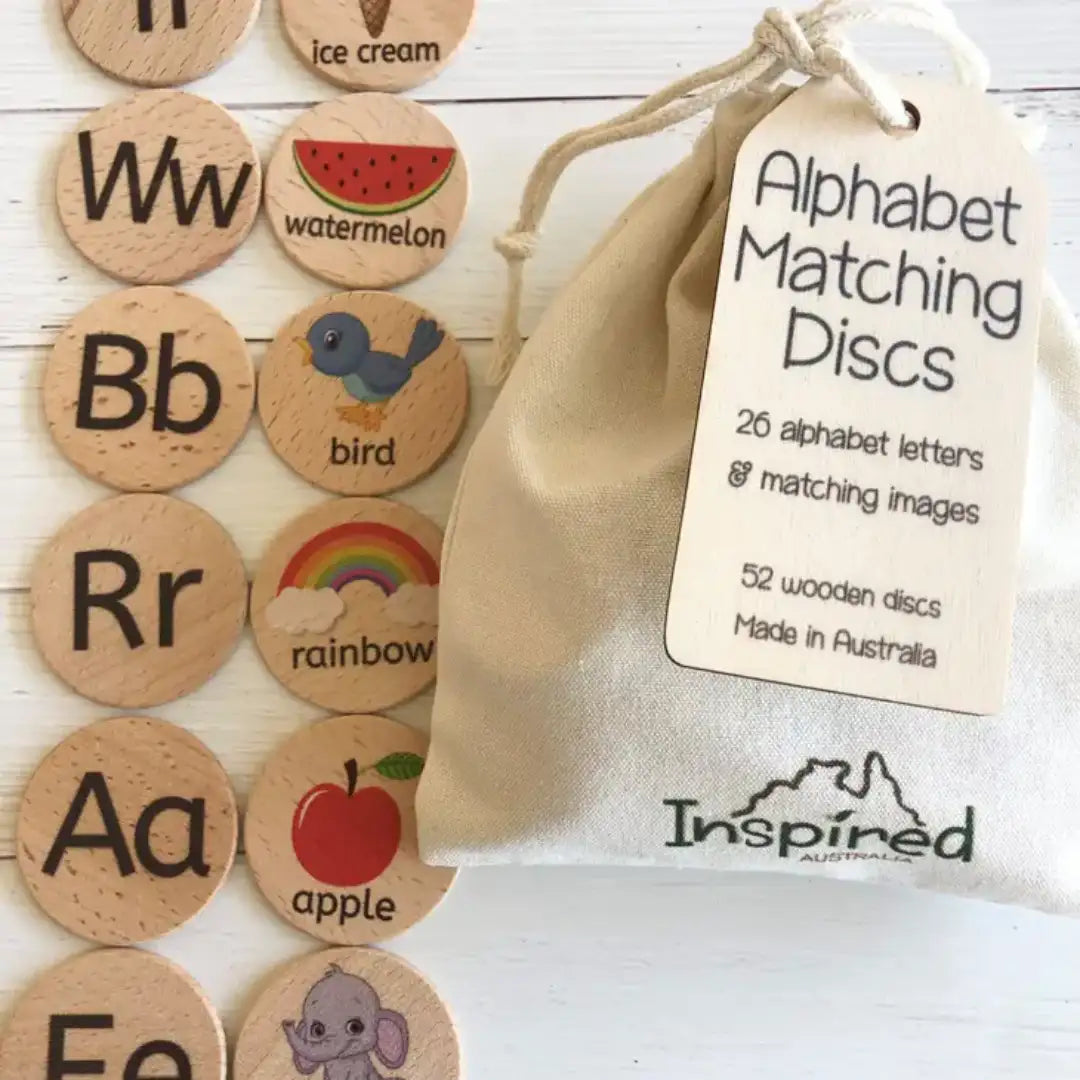 Alphabet Matching Discs