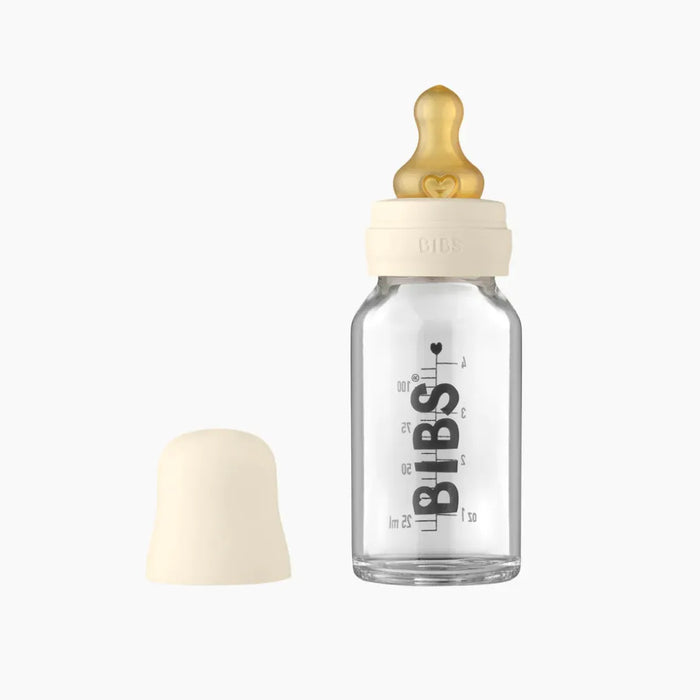 Glass Baby Bottle 110ml Bibs