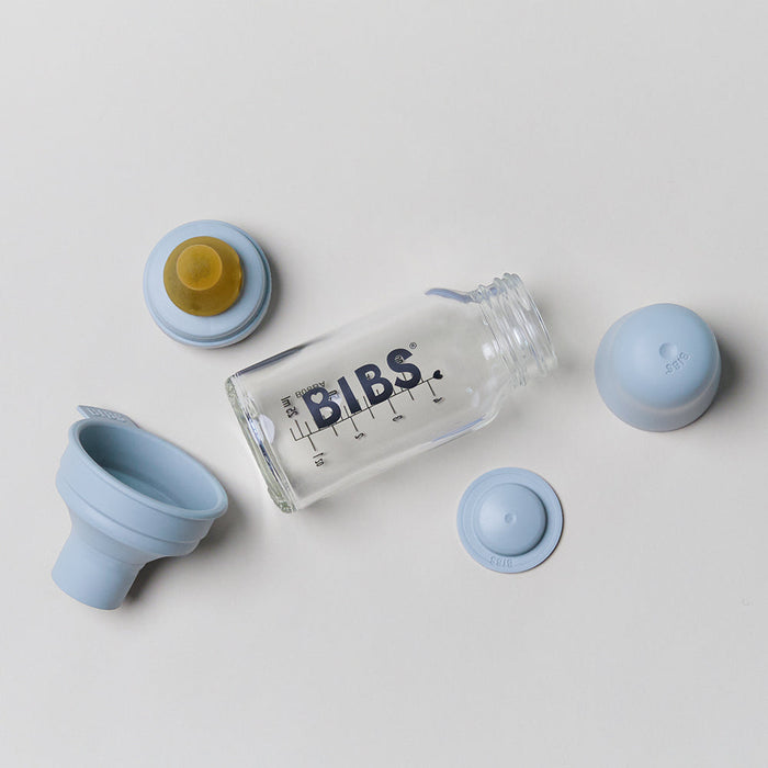 Glass Baby Bottle 110ml Bibs