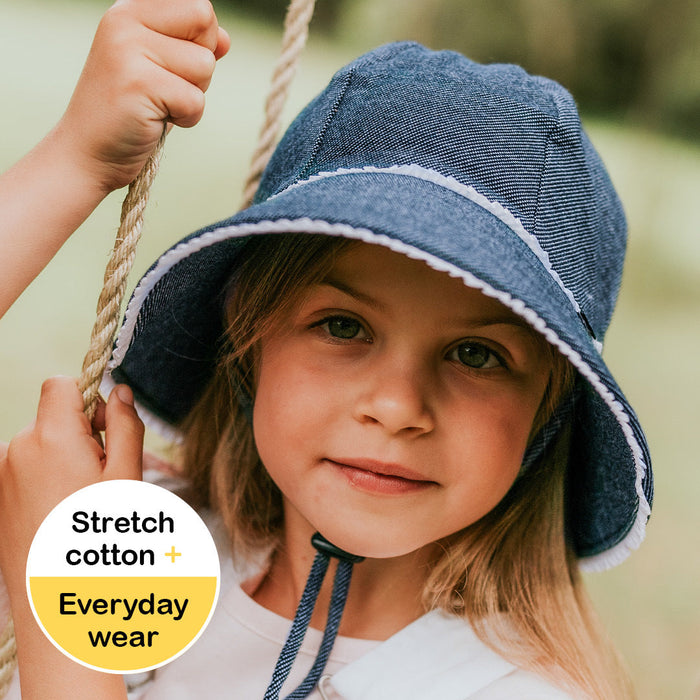 Ponytail Bucket Sun Hat - Core