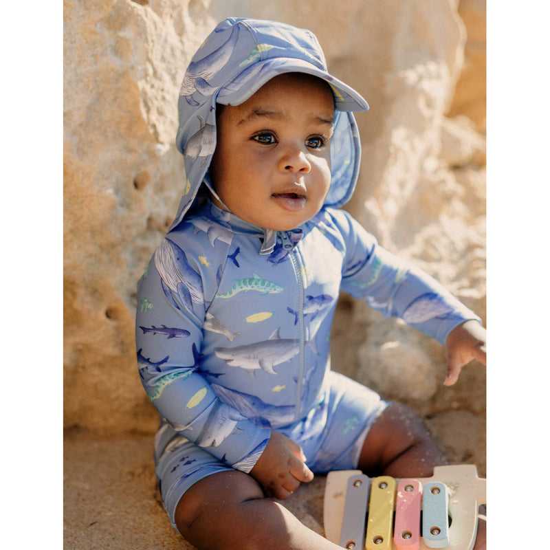 Pure Baby - Long Sleeve Rashie Sunsuit