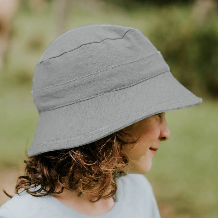 Bedhead - Kids Classic Bucket Sun Hat - Grey Marle