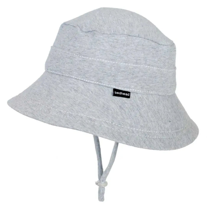 Bedhead - Kids Classic Bucket Sun Hat - Grey Marle