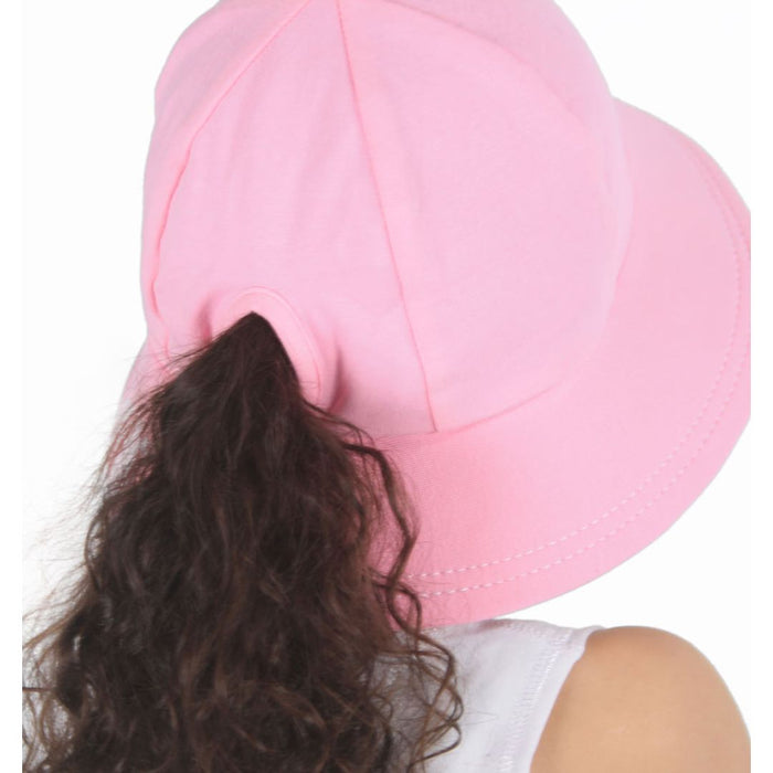 Ponytail Bucket Sun Hat - Core