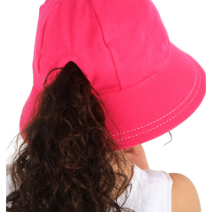 Ponytail Bucket Sun Hat - Core