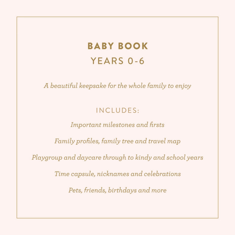 Baby Memory Book - Fox & Fallow
