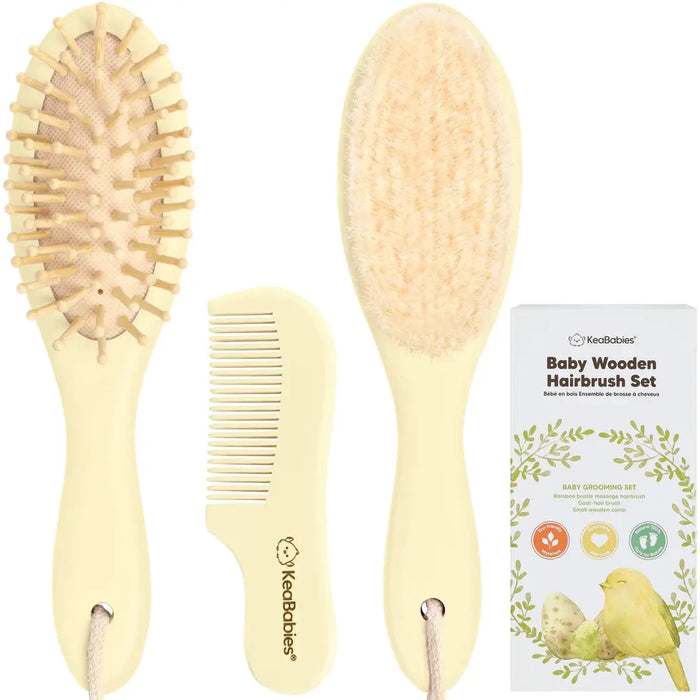 Baby Hair Brush and Comb Set - KeaBabies