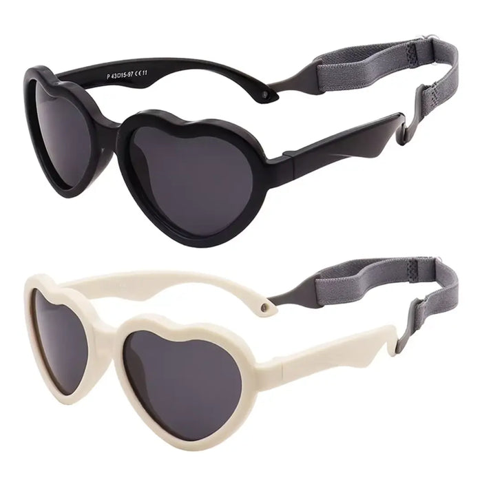 Baby Polarized Heart Sunglasses (0-24 months)