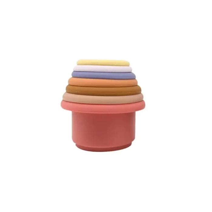 Baby Silicone Stacking Cup