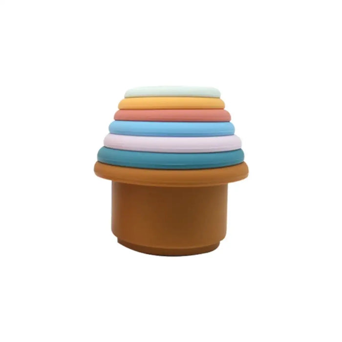 Baby Silicone Stacking Cup