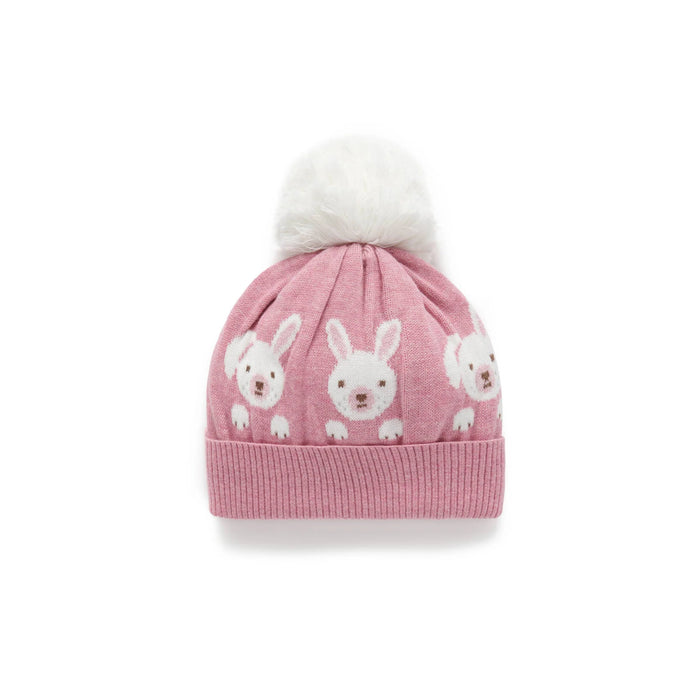 Purebaby River Friends Beanie - Bunny