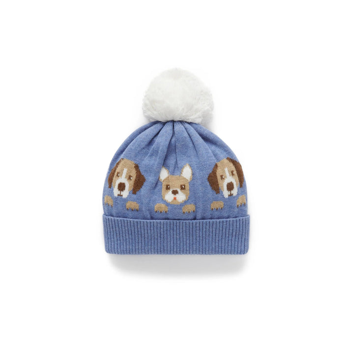 Purebaby River Friends Beanie - Puppy